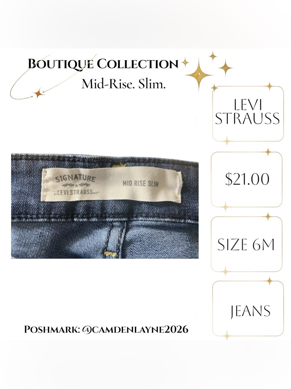 Levi's Dark Blue Skinny Jeans - Picture 12 of 12
